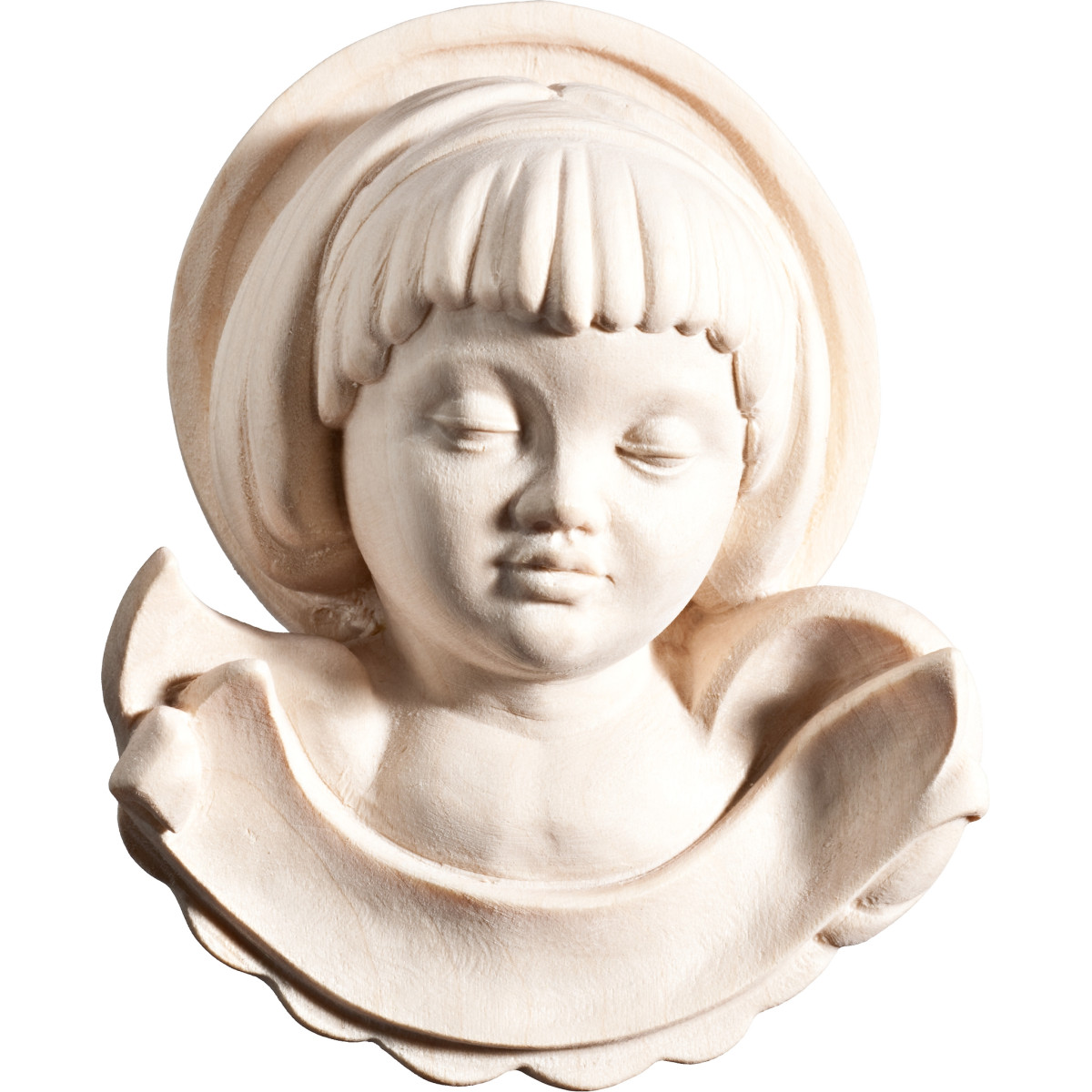 Cabeza de ángel de la guarda